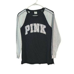 Pink Victoria's Secret Long Sleeve Shirt Size M